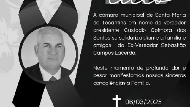 NOTA DE PESAR